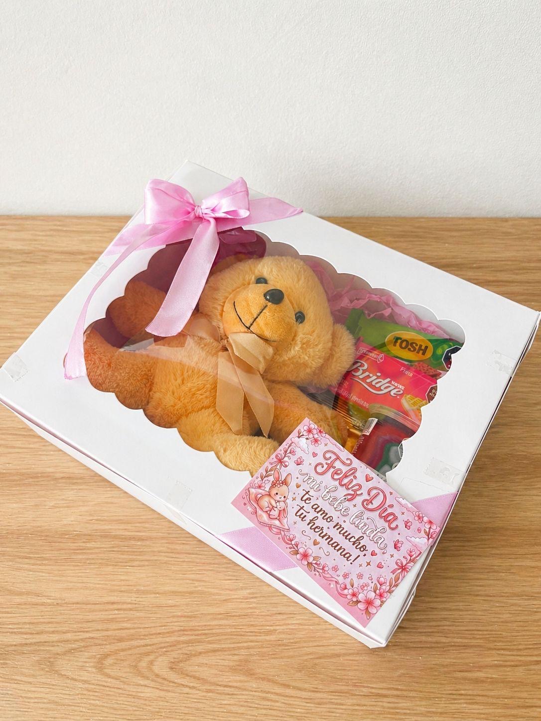 Caja con oso
